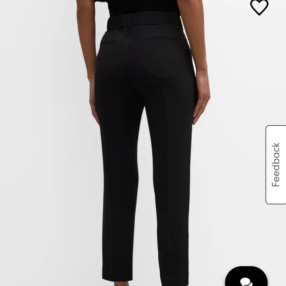 Like New Brunello Cucinelli Black Silk Pull On Trousers Pants - Picture 3 of 11